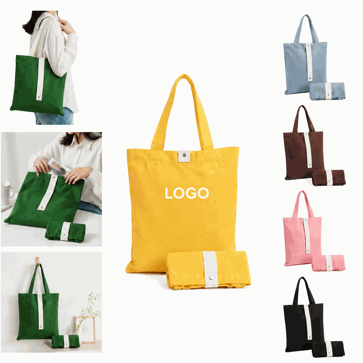 Heavyweight 12 oz Cotton Canvas Tote Bag