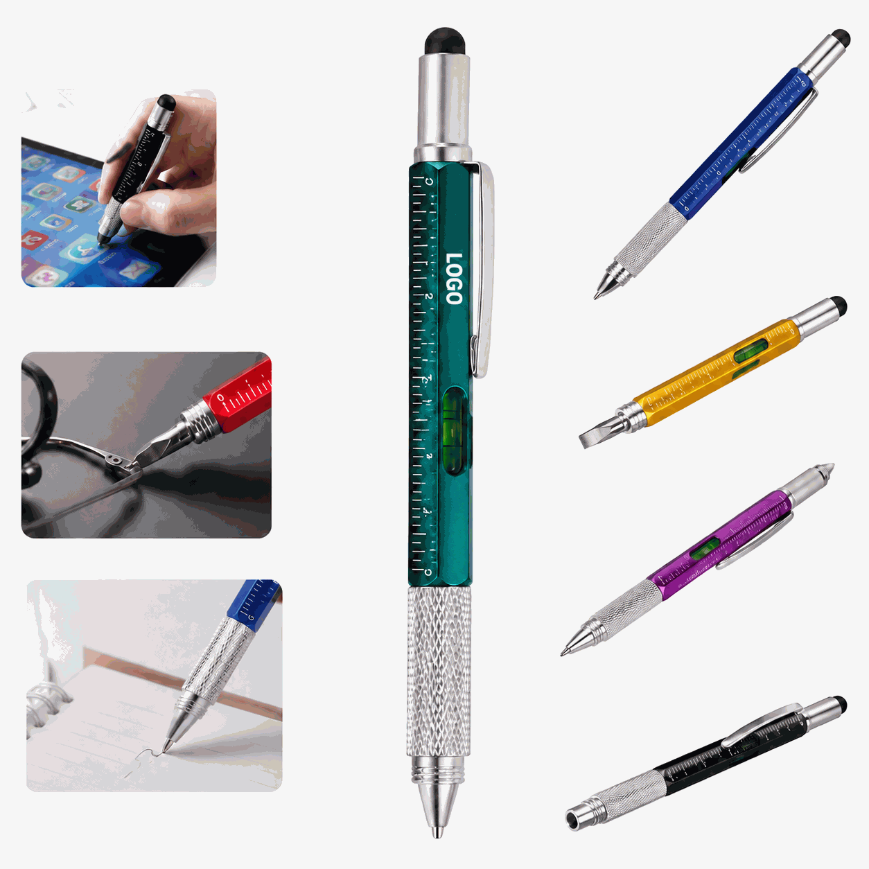6-in-1 Multi-Function Tool Pen