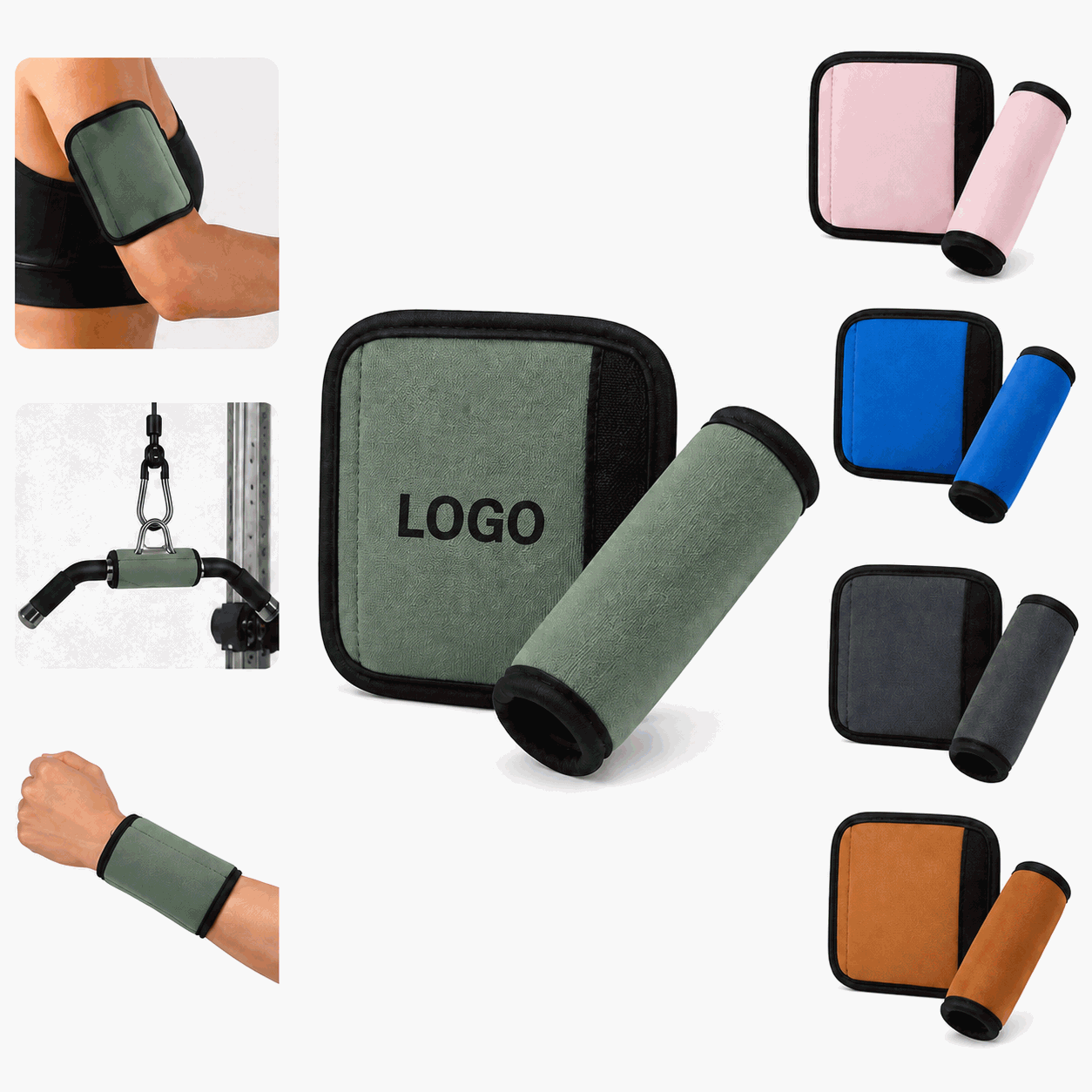 Neoprene Multi-Purpose Protective Pad Set for Gym and Fitness
