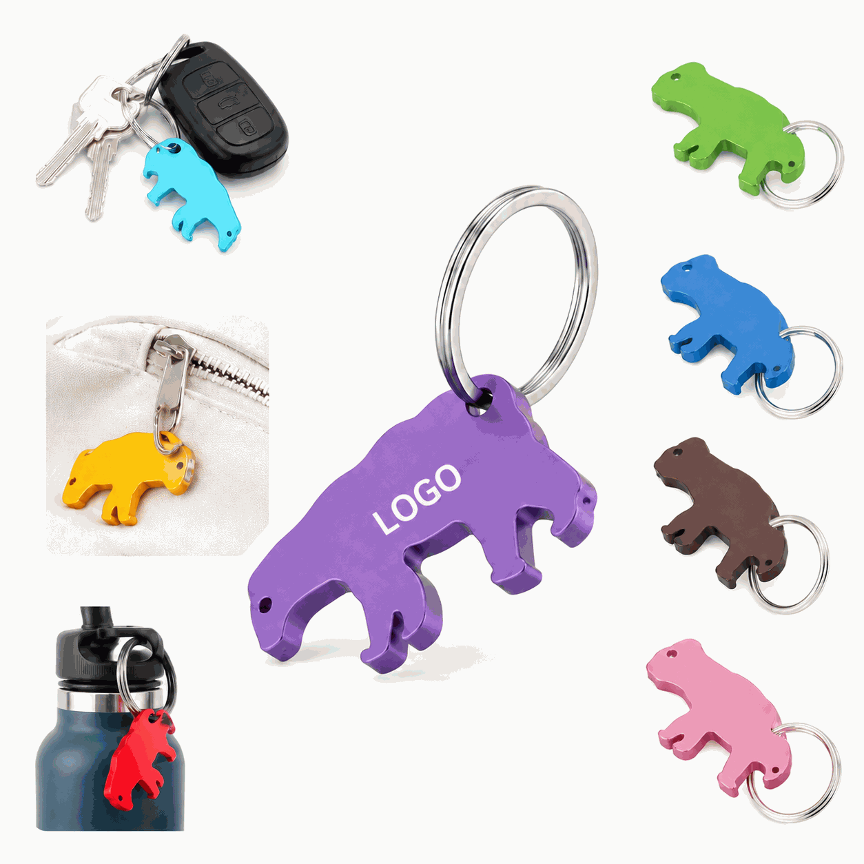 BearGrip Portable Bottle Opener