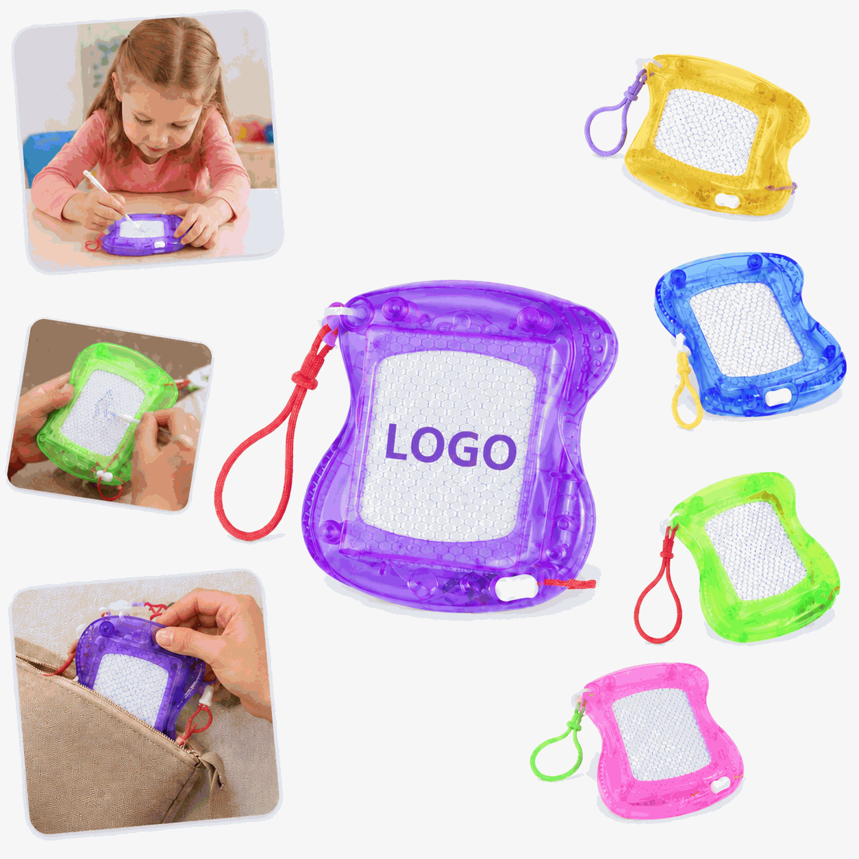 Portable Magnetic Doodle Board