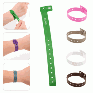 Custom Tamper-Proof Plastic Event Wristband
