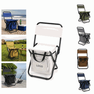 Portable Insulated Cooler Camping Chair