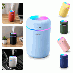 GlowMist 300ML USB Rechargeable Humidifier with Night Light