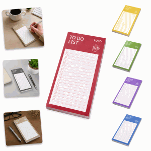 TO DO LIST Notepad Set - 6 Color Options